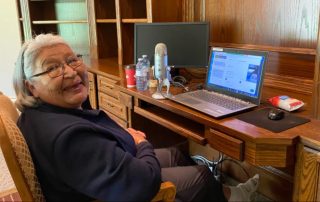 Stoney elder works on language preservation